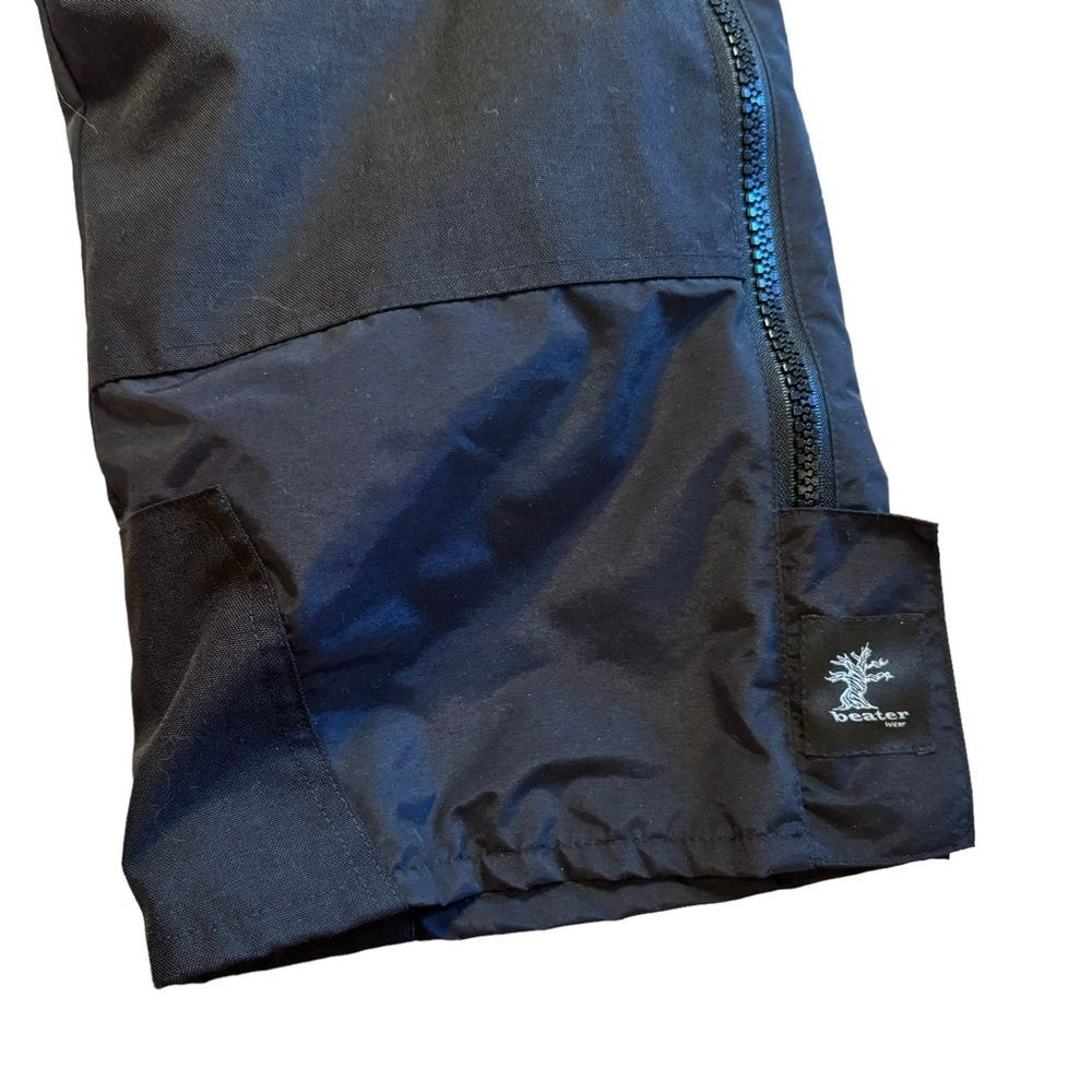 Beater Wear Unisex Black Weatherproof Ski Snowboard Pants Size Large - Picture 5 of 11